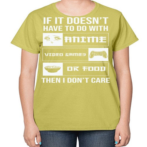 If It NotAnime Game Or Anime 246# - anime-  Ladies T-Shirt