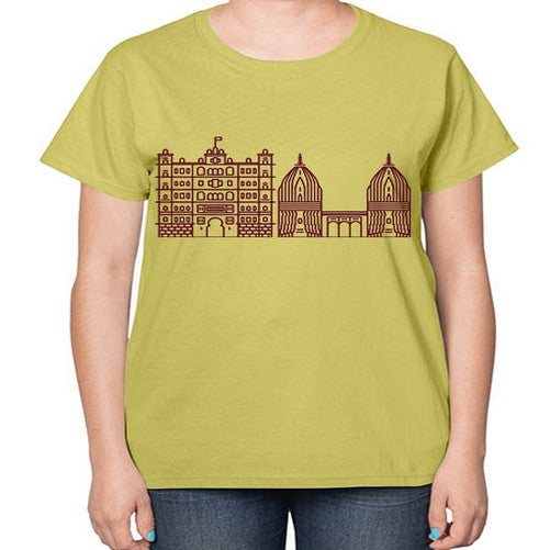 Indore 952# - cities-  Ladies T-Shirt