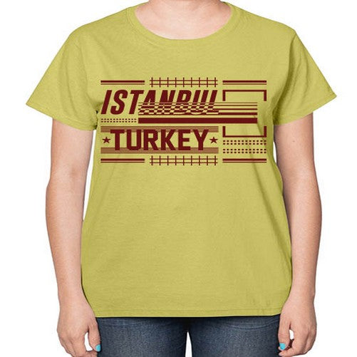 Istanbul 967# - cities-  Ladies T-Shirt