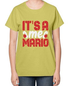 Its ame Mario 29# - video games-  Ladies T-Shirt