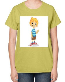Kid 151# - cartoon general-  Ladies T-Shirt