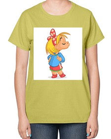 Kid 152# - cartoon general-  Ladies T-Shirt