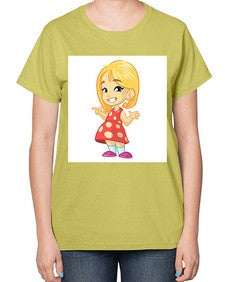 Kid 154# - cartoon general-  Ladies T-Shirt