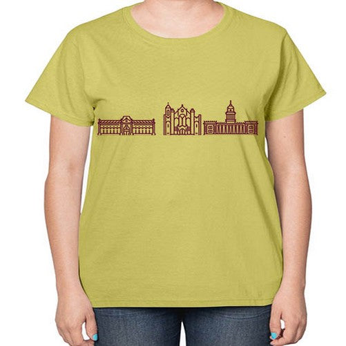 Leeds 1124# - cities-  Ladies T-Shirt