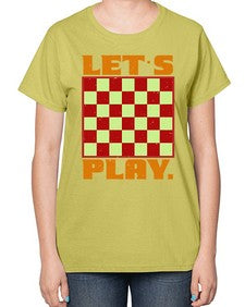 Lets play 135# - chess-  Ladies T-Shirt