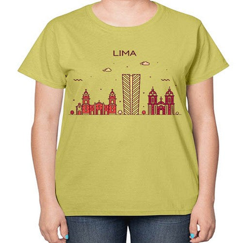 Lima 1139# - cities-  Ladies T-Shirt