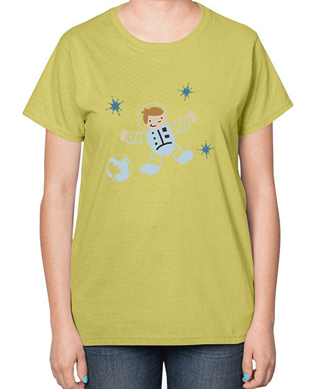 Littlespaceman 16# - space-  Ladies T-Shirt