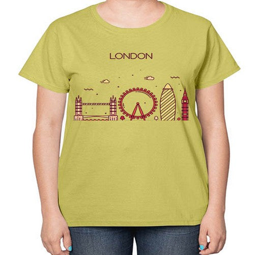 London 1159# - cities-  Ladies T-Shirt
