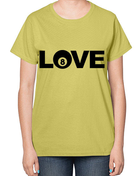 Love 740# - billards-  Ladies T-Shirt