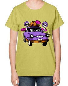 Mad driver 162# - cartoon general-  Ladies T-Shirt