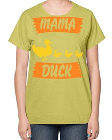 Mama Duck Style 26# - ducks-  Ladies T-Shirt