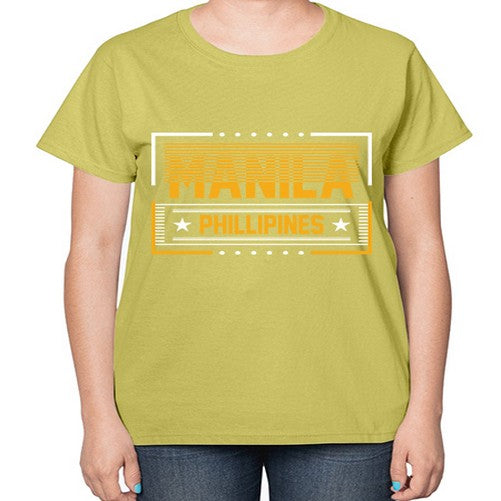 Manila 1233# - cities-  Ladies T-Shirt