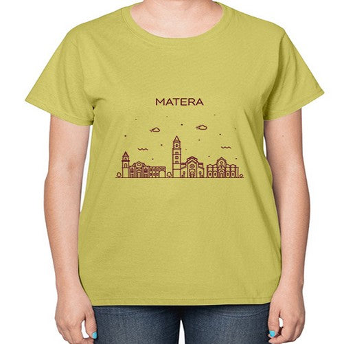 Matera 1257# - cities-  Ladies T-Shirt