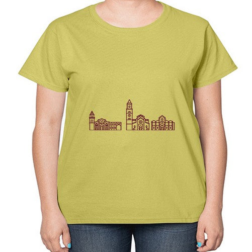 Matera 1258# - cities-  Ladies T-Shirt