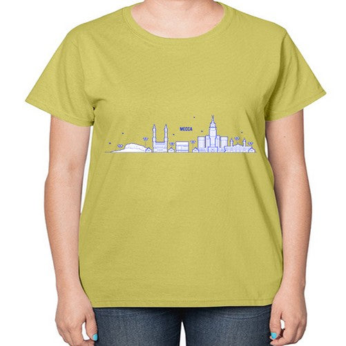 Mecca 1265# - cities-  Ladies T-Shirt