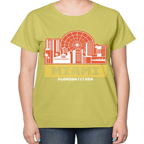 Miami 1284# - cities-  Ladies T-Shirt