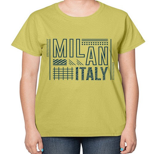 Milan 1296# - cities-  Ladies T-Shirt