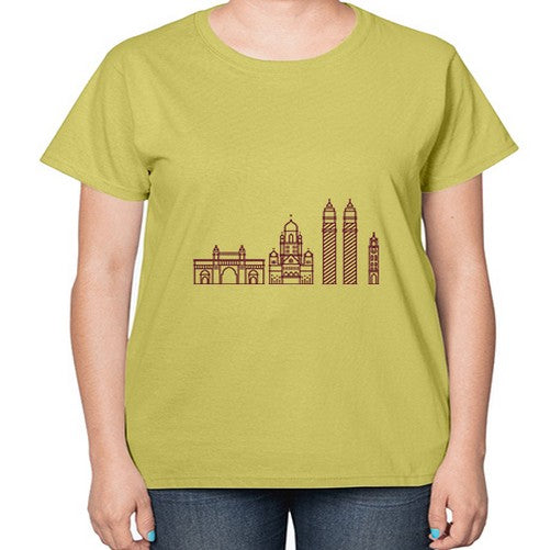 Mumbai 1382# - cities-  Ladies T-Shirt