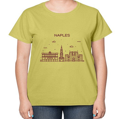 Naples 1410# - cities-  Ladies T-Shirt