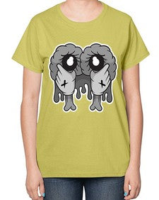 Need more sleep 195# - cartoon general-  Ladies T-Shirt
