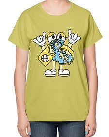 Nervous kebab 196# - cartoon food-  Ladies T-Shirt