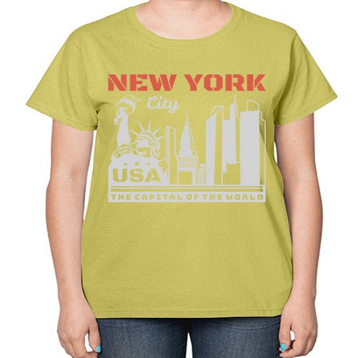New York 1466# - cities-  Ladies T-Shirt