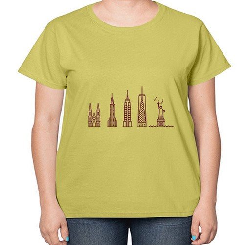 NewYork 1482# - cities-  Ladies T-Shirt