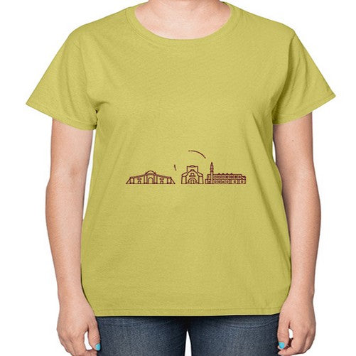 Nicosia 1490# - cities-  Ladies T-Shirt