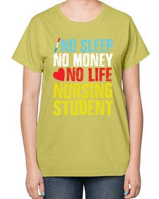 No Sleep Style 314# - nurse-  Ladies T-Shirt