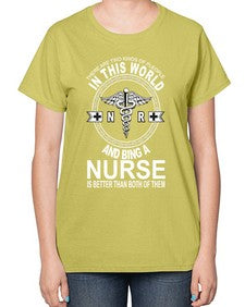 Nurse TransparentPNG Style 1206# - nurse-  Ladies T-Shirt