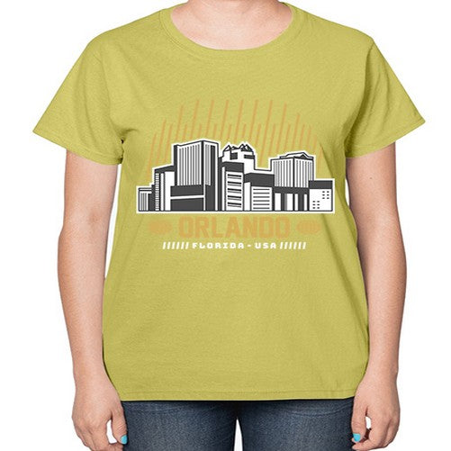 Orlando 1541# - cities-  Ladies T-Shirt