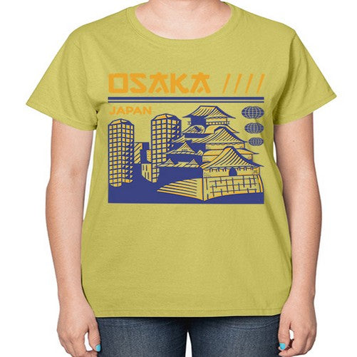 Osaka 1548# - cities-  Ladies T-Shirt