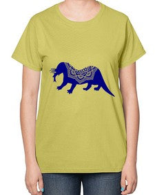 OtterMandala 973# - mandala-  Ladies T-Shirt