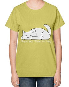 Perfect Time to Nap - cats-  Ladies T-Shirt