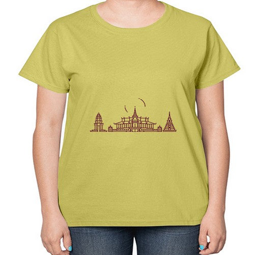 PhnomPenh 1609# - cities-  Ladies T-Shirt