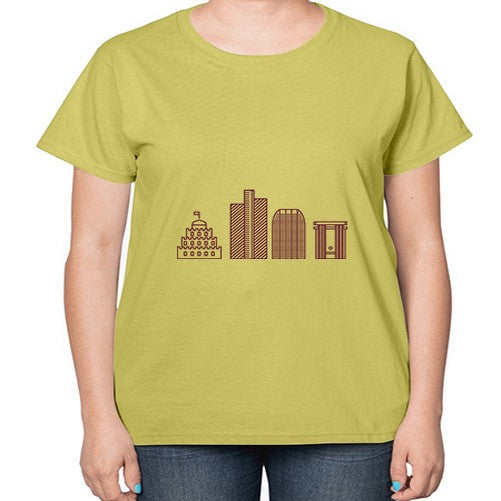 Phoenix 1613# - cities-  Ladies T-Shirt