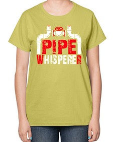 Pipe whisperer1317# - plumber-  Ladies T-Shirt