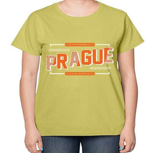 Prague 1688# - cities-  Ladies T-Shirt