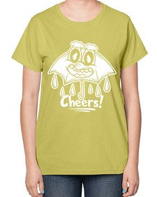 Rainy cheers 205# - cartoon general-  Ladies T-Shirt