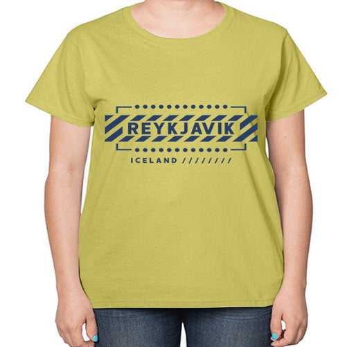 Reykjavik 1718# - cities-  Ladies T-Shirt