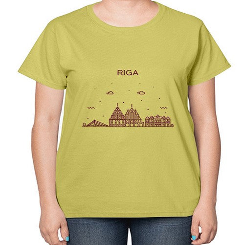 Riga 1727# - cities-  Ladies T-Shirt