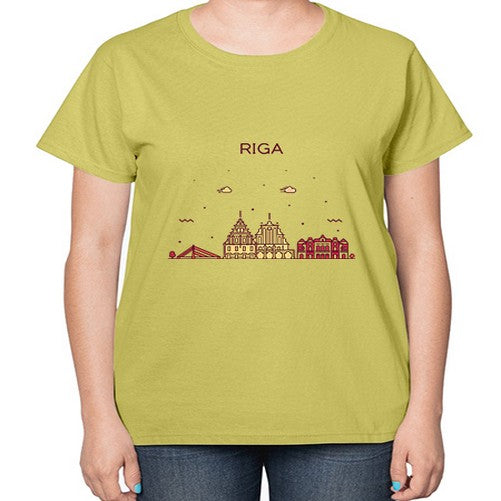 Riga 1729# - cities-  Ladies T-Shirt