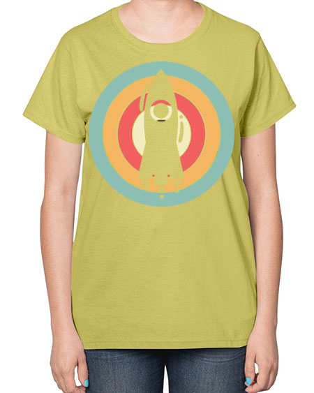 Rocket Scientist 150# - general science-  Ladies T-Shirt