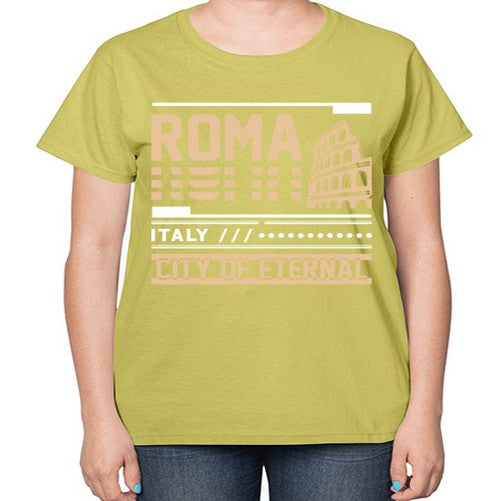Roma 1745# - cities-  Ladies T-Shirt
