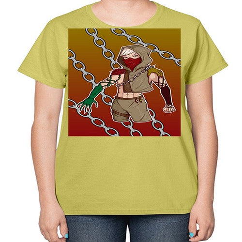 Rose and demon 75# - anime-  Ladies T-Shirt