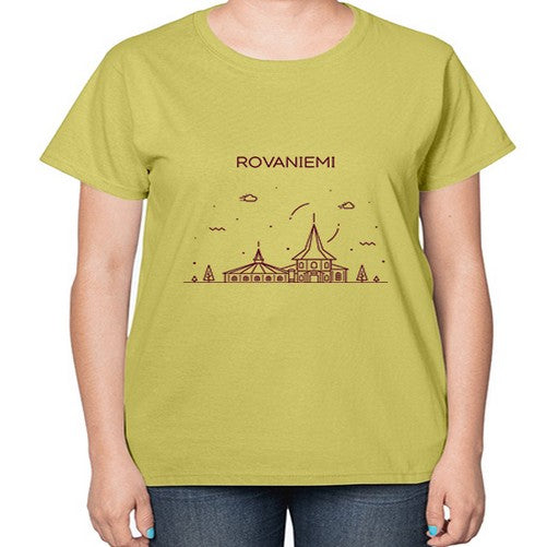 Rovaniemi 1755# - cities-  Ladies T-Shirt