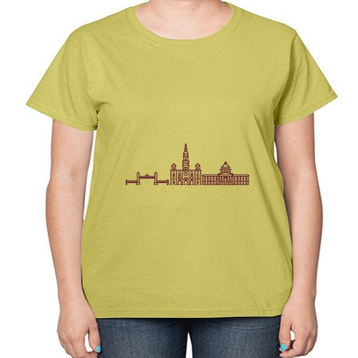 SacramentoCL 1762# - cities-  Ladies T-Shirt