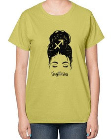 Sagittarius Woman - sagittarius-  Ladies T-Shirt