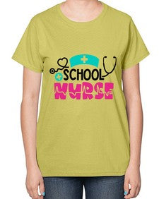 School Nurse Style Style 1377# - nurse-  Ladies T-Shirt