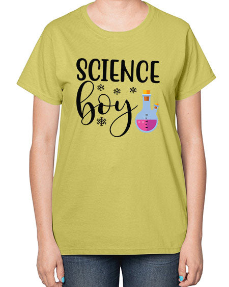 Science Boy 142# - general science-  Ladies T-Shirt